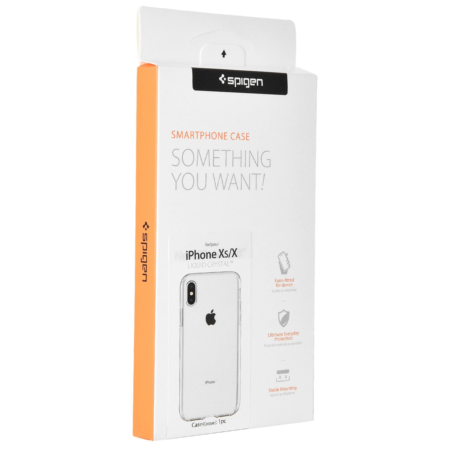 Etui Spigen Liquid Crystal dla iPhone Xs / X